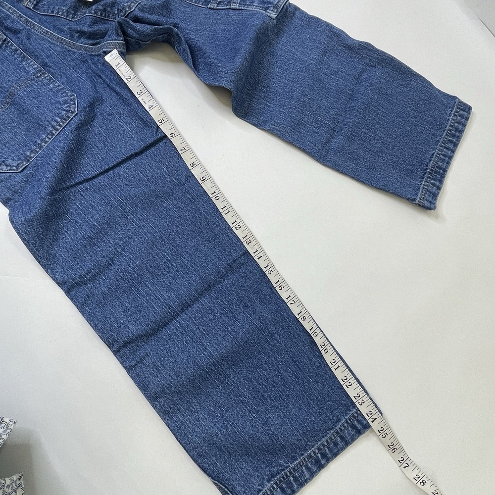 Lot of 2 Pairs of Boys Jeans Size 10 Carpenter Straight Leg Canyon River Blues - Picture 9 of 10